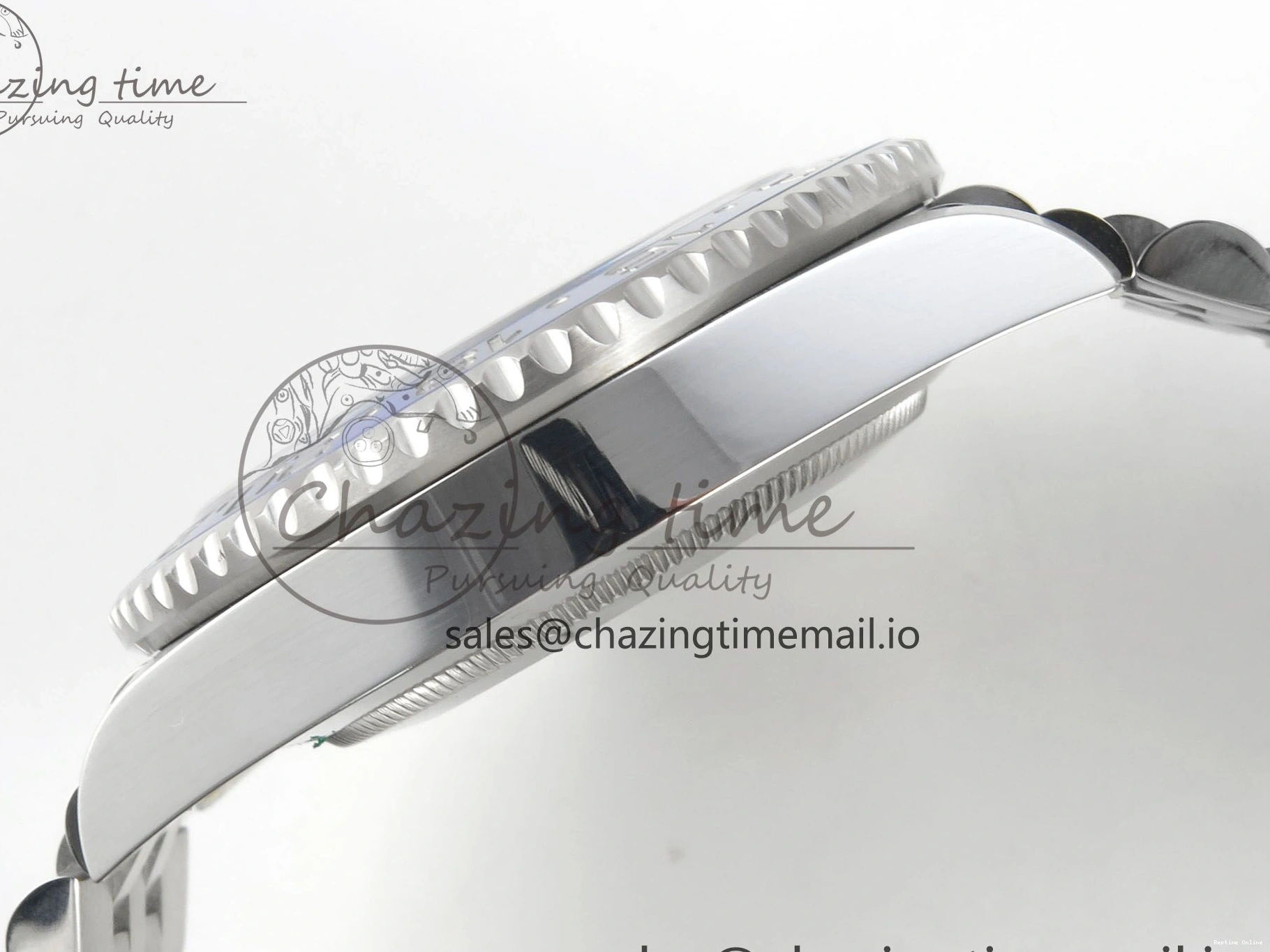 0207 Original GMT-Master II 126716 BLAKEN 904L 1:1 Best Edition Meteorite Dial on SS Jubilee Bracelet SH 177